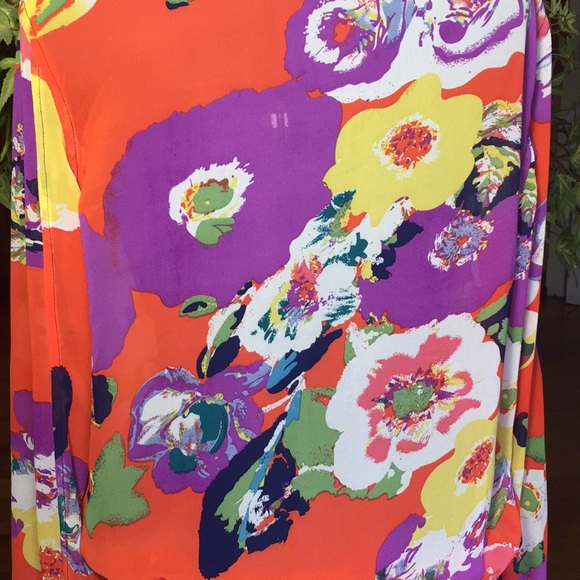 Floral sheer bomber  jacket Size Large XL - Picture 5 of 8